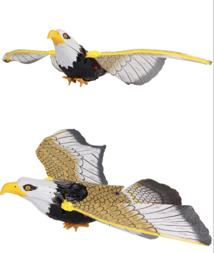 Simulation Bird Cat Interactive Pet Toys Hanging Eagle Flying