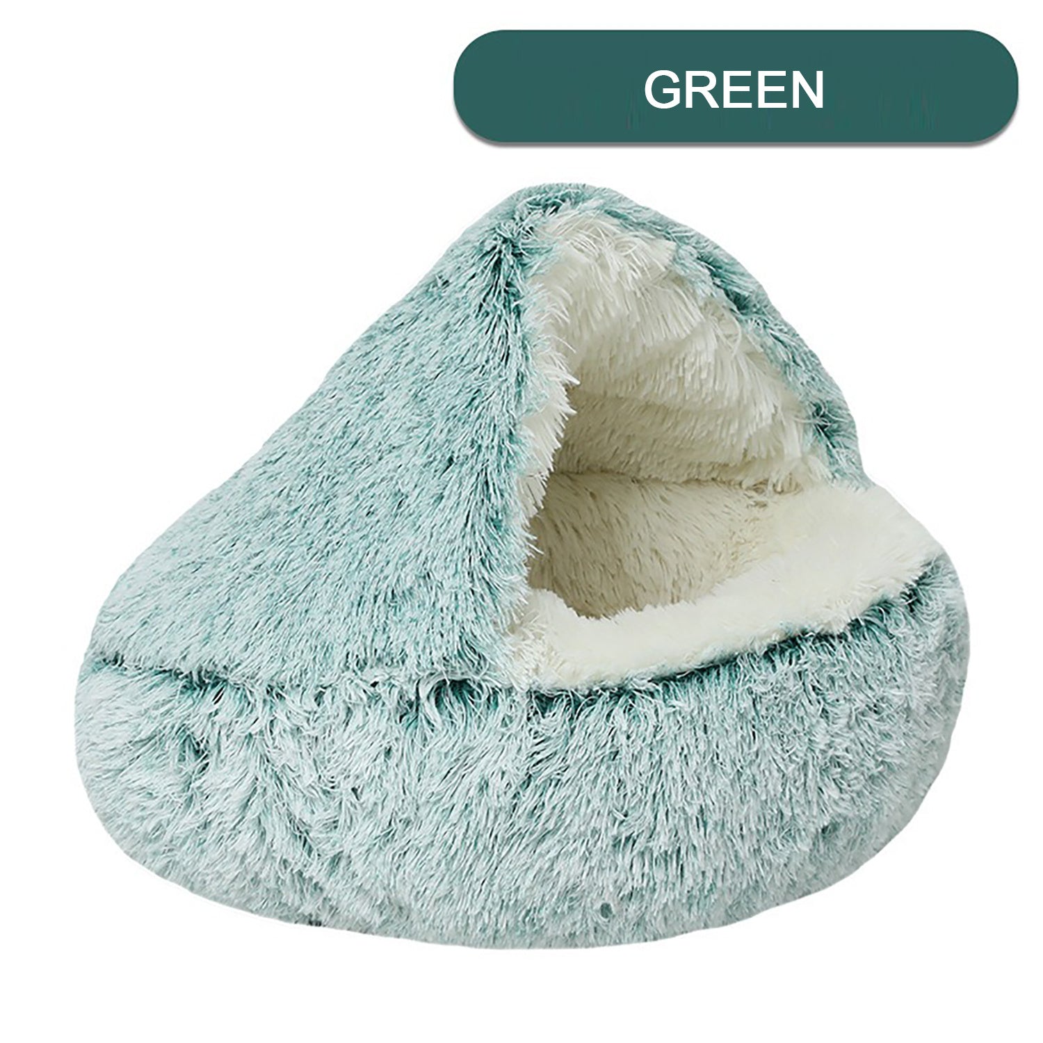 Luxurious Plush Round Cat Bed Cat Bed