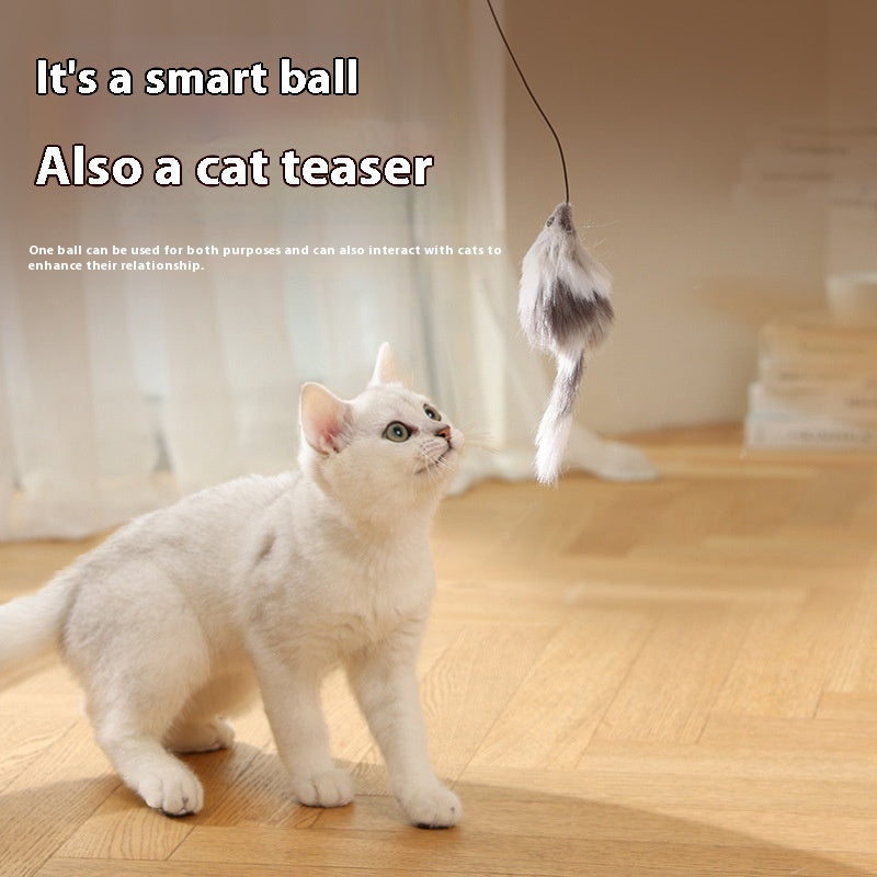 Cat Toys Mouse Teaser Ball Funny Moving Toy