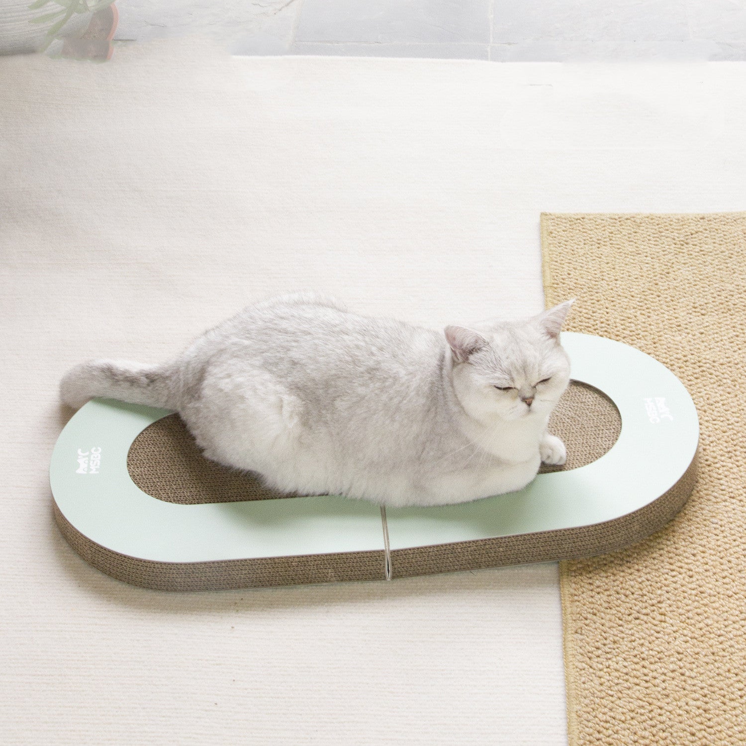 Corrugated Paper Folding Cat Grab Board