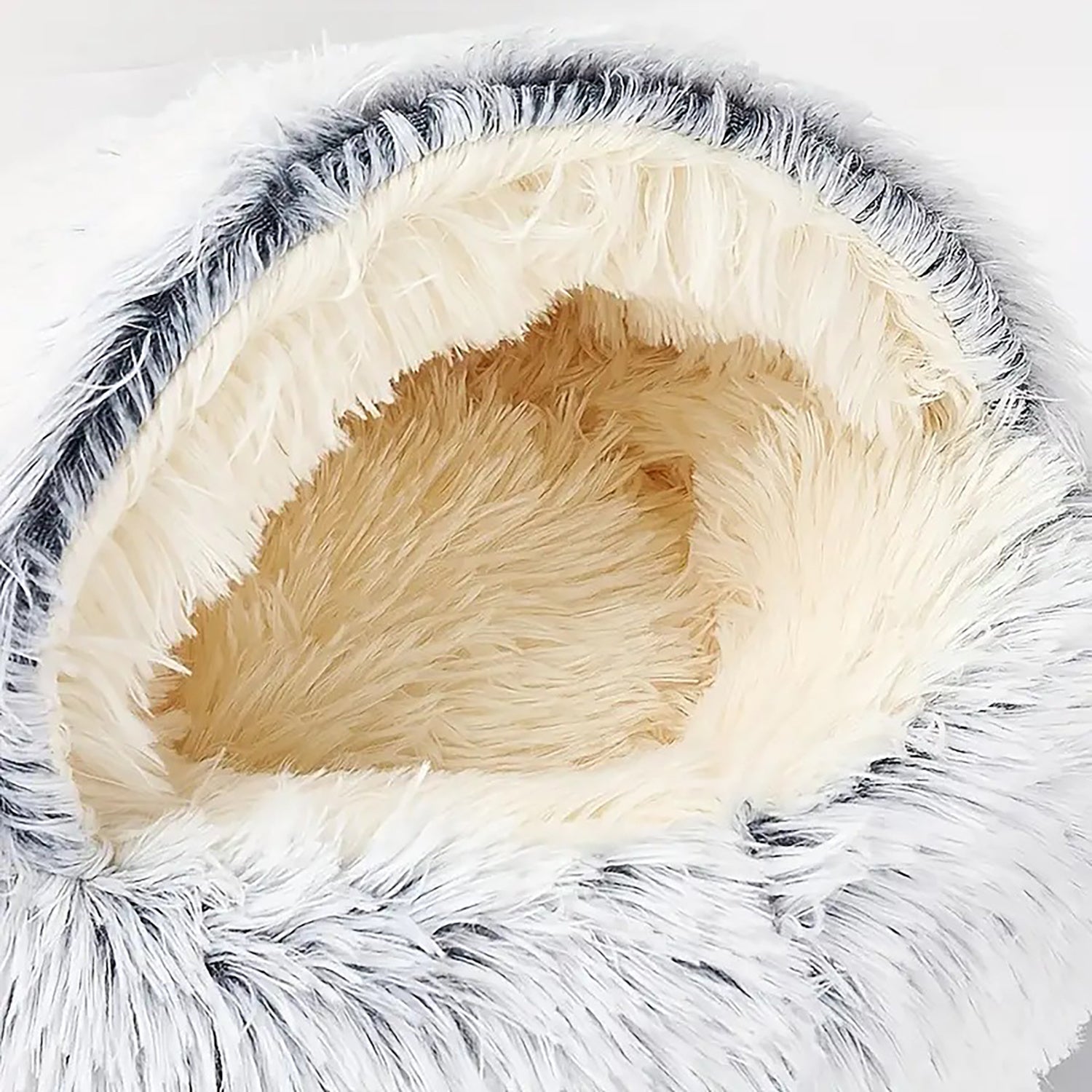 Luxurious Plush Round Cat Bed Cat Bed