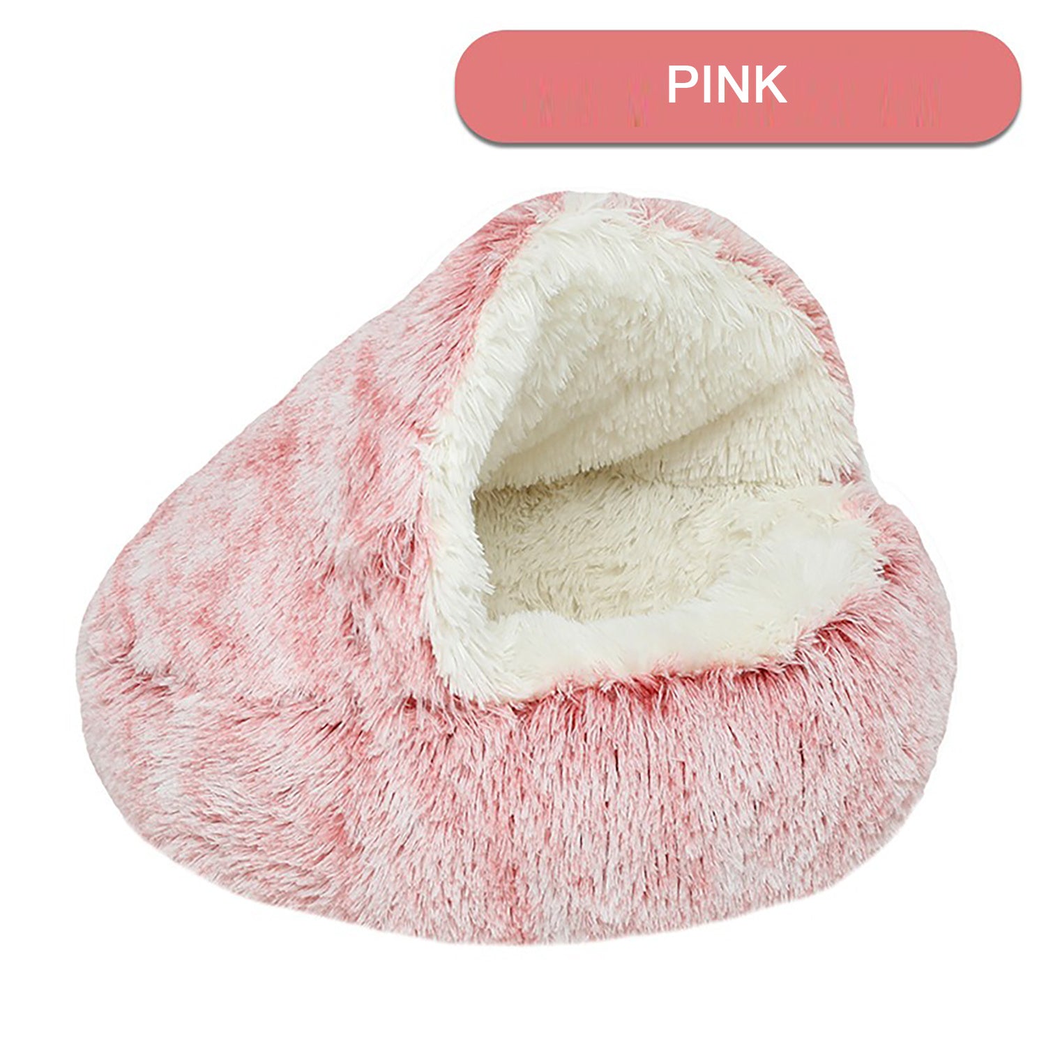 Luxurious Plush Round Cat Bed Cat Bed