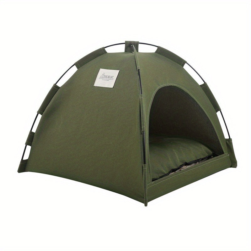 Cat Tent Bed With Removable Non-Slip Soft Pad