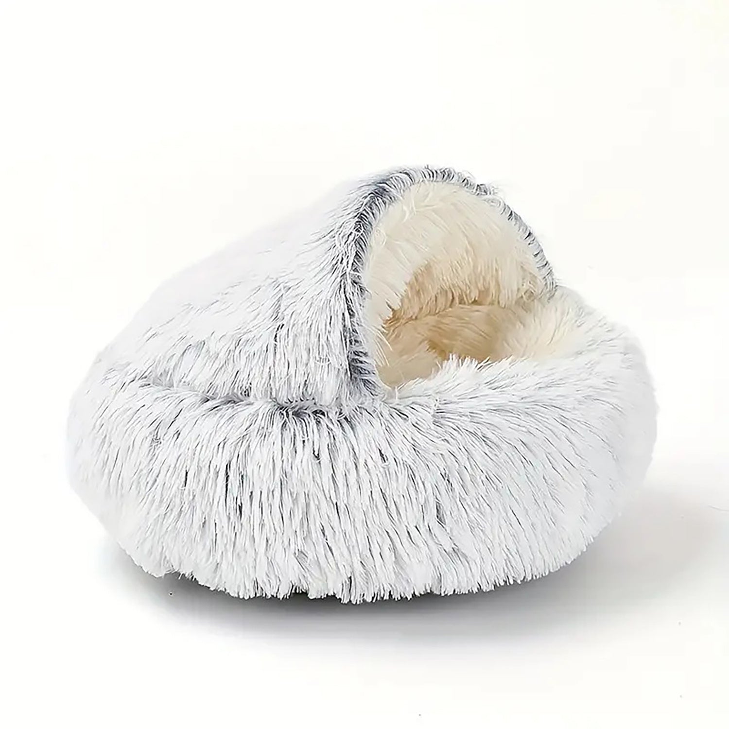 Luxurious Plush Round Cat Bed Cat Bed